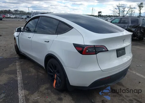 2023 Tesla Model Y Awd/Long Range Dual Motor All-Wheel Drive from USA, damaged, VIN 7SAYGDEE7PA191339